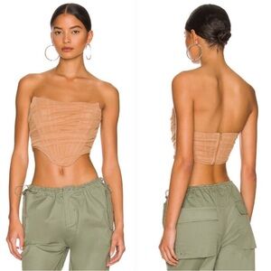superdown Savannah Corset Top in Nude